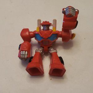 Transformers Rescue Bots Action Figure Heatwave with Push Button Chop Action
